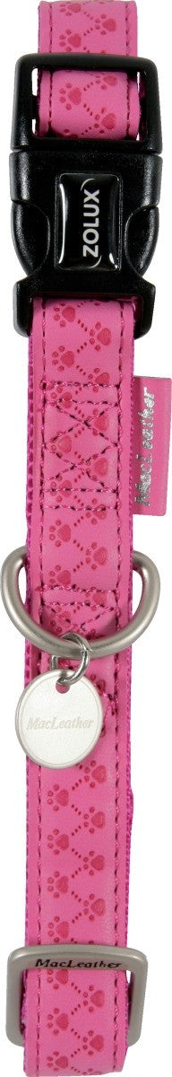 Macleather Adjustable Collar Fuchsia, 10 mm